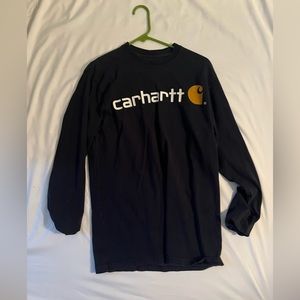Men’s Small Carhartt Long Sleeve Shirt Navy